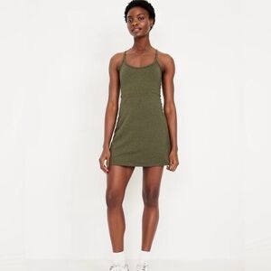 #52 Old Navy Olive Cloud Comfy Athletic Dress